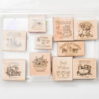 Greeting Card Themed Stamp Bundle - Set of 10