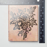 Damask Floral Large Stamp