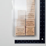 Stampin' Up! Versatile Verses Stamps - Set of 8