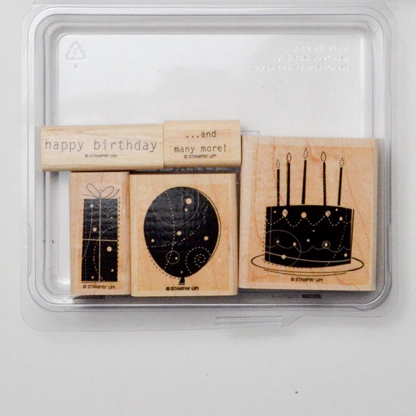 Stampin' Up! Birthday Whimsy Stamp Set - Set of 5