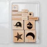 Stampin' Up! Nursery Necessities Stamp Set - Set of 12