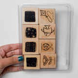 Sketchy Stamp Set - Set of 8