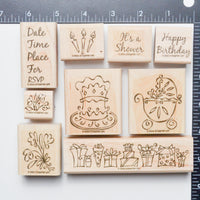 Stampin' Up! Something to Celebrate Stamps - Set of 9