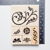 Stampin' Up! Brocade Basics Stamps - Set of 6