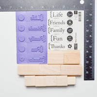 Stampin' Up! Make It Count Stamps - Set of 10