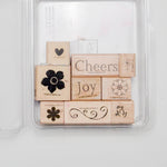 Floral + Message Stamps - Set of 9