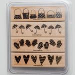 Border Stamps - Set of 4