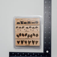 Border Stamps - Set of 4