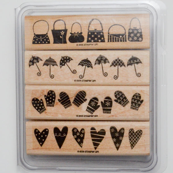 Border Stamps - Set of 4