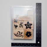 Floral Stamps - Set of 9