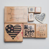 Hearts + Card Messages Stamp Bundle - Set of 8