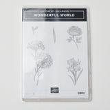 Stampin' Up! Wonderful World Cling Stamp Set