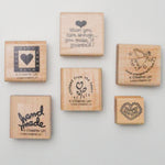 Heart Stamp Bundle - Set of 6