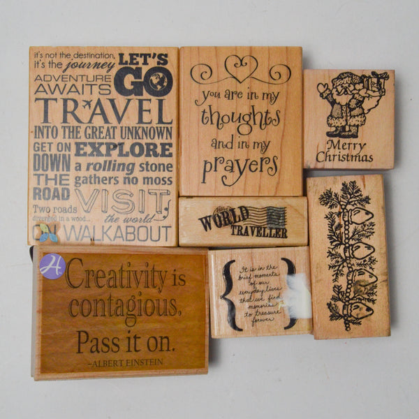 Assorted Stamp Bundle - Set of 7