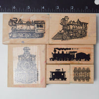 Stampin' Up! All Aboard Rubber Stamps - Set of 6