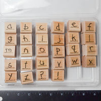 Stampin' Up! Crayon Fun Alphabet Lowercase Rubber Stamp Set