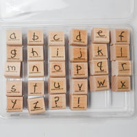 Stampin' Up! Crayon Fun Alphabet Lowercase Rubber Stamp Set