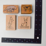 Animal Stamps - Set of 4