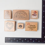 Heart + Valentines Day Stamp Bundle - Set of 6