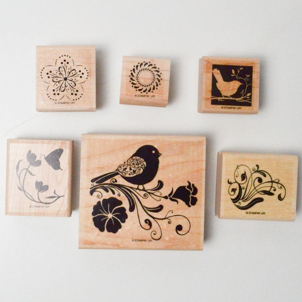 Nature Themed Stamp Bundle - Set of 6