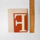 Large "F" Stamp - Double-Sided