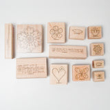 Stampin' Up! 2-Step Stampin' Time Well Spent Rubber Stamps - Set of 12