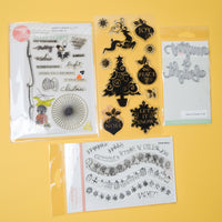 Christmas Mountable Stamps + Steel Dies Bundle