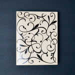 Swirl Border Stamp