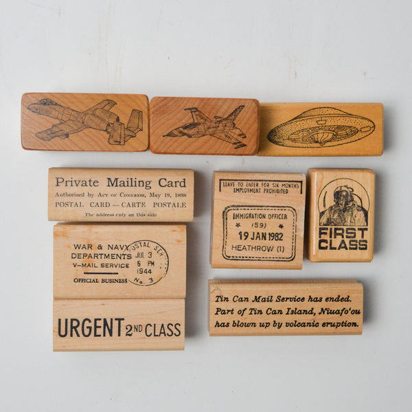 Airmail Themed Stamp Set