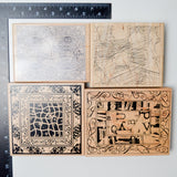 Large Stamps - Set of 4