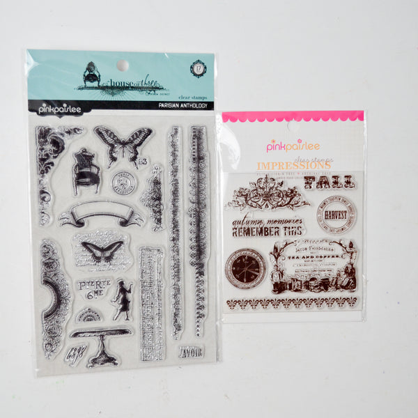 Clear Stamps - 2 Packs