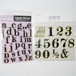 Alphanumeric Clear Stamp Bundle