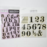 Alphanumeric Clear Stamp Bundle