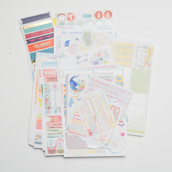 Assorted Planner Sticker Bundle