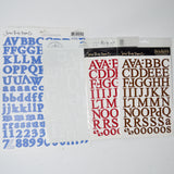 Alphabet Sticker Bundle