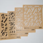 Cursive Sticker Bundle