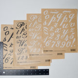 Cursive Sticker Bundle