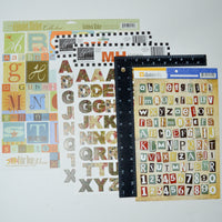 Alphabet Sticker Bundle