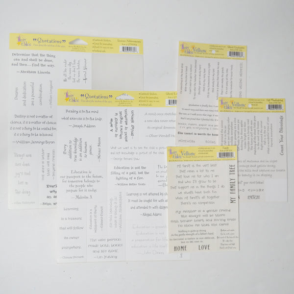 Quote Sticker Bundle