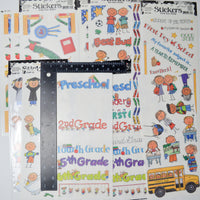 School Themed Sticker Bundle