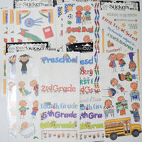 School Themed Sticker Bundle