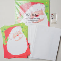 Santa Printer Paper + Envelope Set Default Title