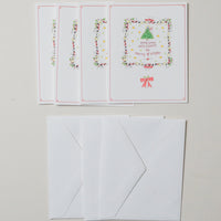 Christmas Cards + Envelopes - Set of 4 Default Title