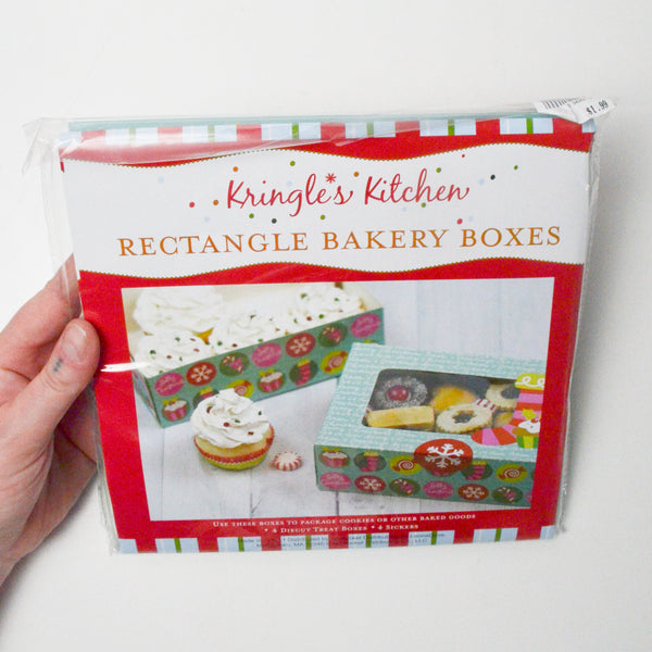 Kringle's Kitchen Rectangle Bakery Boxes