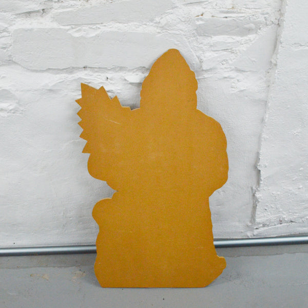 Christmas Tree Santa Silhouette Wood Cutout (Pick-Up Only) Default Title