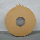 Unfinished Wooden Ring Cutout - 18" (Pick-Up Only)