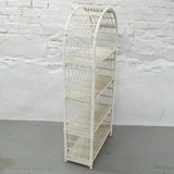 White Rattan Shelf (Pick-Up Only)