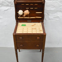 Antique Wooden 'Perfect Sewing Cabinets' Table (Pick-Up Only)