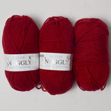 Red Sirdar Snuggly Nylon Blend Yarn - 3 Skeins