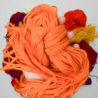 Red, Orange Yellow + Magenta Tapestry Yarn Bundle